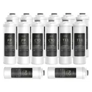 2-Year Water Filter Cartridges Set for SimPure WP2 400GPD Reverse Osmosis System