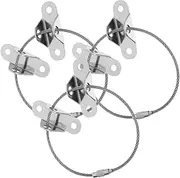 SUPVOX Child Proofing Furniture Anchors 3 Sets Anti-Falling Straps Furniture Wall Anchor Safety Straps Tip