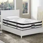 KING SINGLE Plush Euro Top Mattress Medium Firmness Matress Bedding 34cm Thick