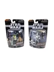 YODA & CLONE TROOPER STAR WARS THE SAGA COLLECTION EPISODE III HEROES & VILLAINS