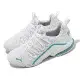 Puma 訓練鞋 Axelion Metallic Wns 女鞋 白 綠 支撐 健身 舉重 運動鞋 37602306