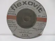 GRINDING DISC 100MM X 6MM. FLEXOVIT. RAISED ARBOR