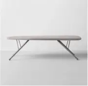 Made By Design Tabletop Ironing Board Light Gray Metal