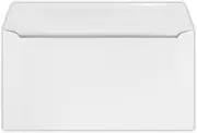 6 x 11 3/8 Machine Insertable Booklets - 24lb. White, Machine (50 Qty.) | Perfect for Catalogs, Annual Reports, Brochures, Magazines, Invitations | 24lb. Text Paper | 611MIB-W-50