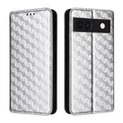 For Google Pixel 8a Cell Phone Cover Pu Leather+tpu Wallet Mobile Phone Case