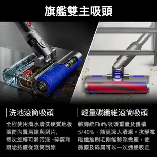 【dyson 戴森】V12s Origin Submarine SV49 乾溼全能洗地吸塵器(旗艦雙主吸頭 洗地機)