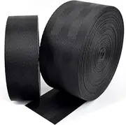 Nylon Webbing Strap Black Nylon Webbing Ribbon Band Strap Tape Dog Collar Backpack Knapsack Belt DIY Tapes Bias Binding