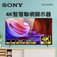 在飛比找Yahoo!奇摩拍賣優惠-索尼 SONY 43型4K LED智慧連網顯示器 KM-43