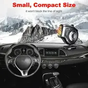 Car Heater,Geevorks 12V Car Heater Fan 3 in1 Portable Car Defogger Defroster for Car SUV Truck Rv Trailer