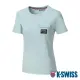 【K-SWISS】棉質吸排T恤 Label Pocket Tee-女-薄荷綠(198074-333)