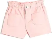 [Koton] Babyboy Shorts Elastic Waistband Cotton Snap Button Closure, Pink (280), 2-3 Years