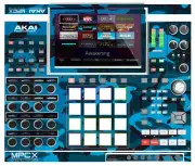 Akai MPC-X SE Skin | Camo Blue | Protective Decal | StyleFlip Skins