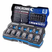 Kincrome K27071 - LOK-ON Impact Socket Set 12 Piece 1/2" Drive