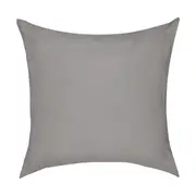 250 Thread Count Cotton Rich European Pillowcase - Grey