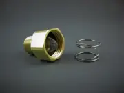 MTM Hydro 24.0056 GH Adaptor 3/4 FGH -1/2M With Spring & Filter Washer
