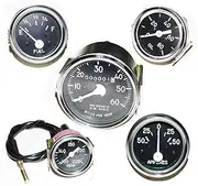 Speedometer Temp Oil Fuel Amp Gauge Set Suitable for Jeeps Willys CJ Commander