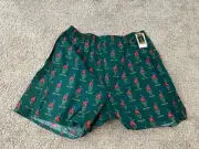 VTG 1996 Atlanta Olympics Torch Boxer Shorts Green Size 34-36