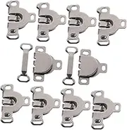 FONDOTIN 10Sets Pant Hooks and Bar Hook Eye Closures for DIY Garment Decoration Durable Sewing Accessories for Trousers Skirts and Jackets for Crafting and Repairs