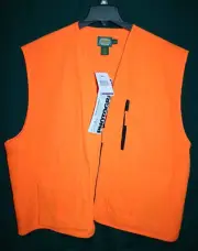 NEW w/ TAG men's Cabela's size 2XL blaze orange Big Game hunting vest BEAUTIFUL