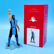 2021 Hallmark Keepsake Mortal Kombat Sub-Zero Figure Christmas Tree Ornament 5"