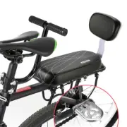 Bicycle Bike Padded Rear Seat Child Kids Safety Back Rest Chair Cushion Armrest