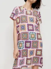 NEW PETER ALEXANDER CROCHET BUTTERY SOFT PLUSH NIGHTIE RRP$79.95 WOMENS XS