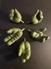 neca 1/4 18” scale tmnt hand lot only part fodder (C)