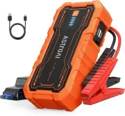 AstroAI S8 Pro Car Battery Booster Jump Starter Power Pack, 3000A Portable Car J
