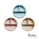 【PUKU藍色企鵝】午茶自由派矽膠吸盤餐盤(三色)