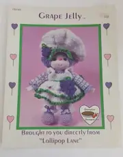 Grape Jelly Pattern Lollipop Lane Dumplin Designs Doll Pattern Crochet