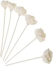 6pcs Aroma Flower Diffuser Sticks Decorative Fragrance Diffuser Sticks for Home Office and Events Safe Fireless Design for Pleasant Aroma Release
