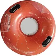 Inflatable Snow Tube - Snow Sledge Tube | Winter Snow Sled Tube | Snow Tubes For Sledding | Heavy Duty Tube Sled With Handle | Portable Snow Sledding Tube | Funny Sled Winter Outdoor Fun Toys For Fami