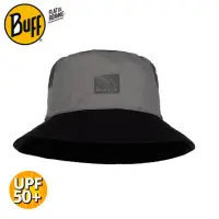 在飛比找momo購物網優惠-【BUFF】西班牙 太陽漁夫帽《高冷簡灰》125445/防曬