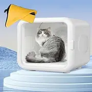Ultimate Pet Dryer Box-Ultra Quiet, Smart Temperature Control, 360° Efficient for Dogs and Cats