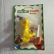 Wilton Industries Sesame Street Big Bird Happy Birthday Candle 1998 New
