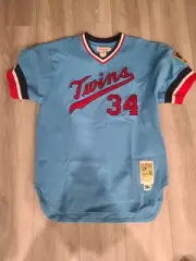 Mitchell Ness M&N Authentic Kirby Puckett Jersey 52 2xl Xxl Nwt Sample Prototype