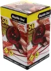 Reptile Infrared Heat Lamp 50W E27 Screw in Soft Light Output Optimum Warmth
