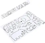 KICHOUSE Children's Art Supplies Set Coloring Roll Paper Tracing Paper and for Boys and Girls 's Imaginations