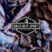 BAILS BEEF JERKY - 1 KG — SMOKEY TERIYAKI- HOMEMADE - $120 —FREE POSTAGE