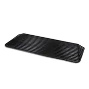 Heeve 25mm Solid Rubber Wheelchair Threshold Door Ramp With Winged Edges H0119