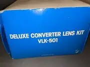 Minolta Deluxe Converter Lens Kit VLK-501 (VLW-501 WIDE & VLT-501 TELE) NIB