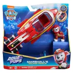 PAW PATROL 汪汪隊立大功 水行狗狗主題車輛-紅(毛毛)