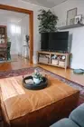 Footrest Handmade Aamazing Pouffe Leather Footstool Genuine Moroccan Ottoman