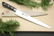 Yoshihiro Ginsan High Carbon Stain Resistant Steel Sujihiki (Slicer) Knife