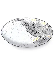 Portmeirion Artisanne Noir Medium Oval Platter