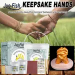 JUE-FISH 3D COUPLE THREE-DIMENSIONAL HAND MODEL HANDPRINT CL