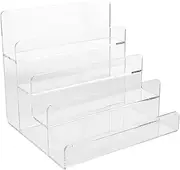 JOINPAYA Acrylic Handbag Display Stand Wallet and Sunglasses Rack Acrylic Construction Space Saving Design for Retail Purse Showcase and Organized Storage