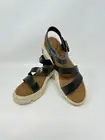 Blowfish Women’s Capetown Platform Sandal - Size: 7.5, Black Dile, H4(B147T)