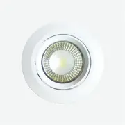 Citizen LED Downlight Kit - 10W COB - Warm White - Dimmable - 70mm White Frame