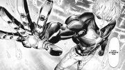 Anime onepunch man saitama genos yusuke murata manga Playmat Gaming Mat Desk
